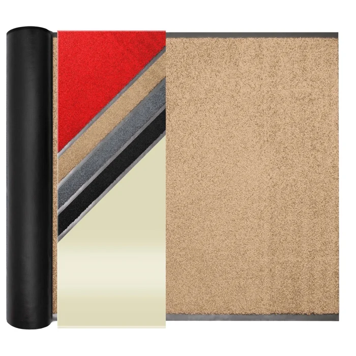 Schmutzfangläufer CLEAN – Beige – 0,90m x 27,50m