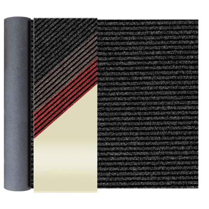 Schmutzfangläufer GIN – Anthrazit – 0,80m x 15,00m