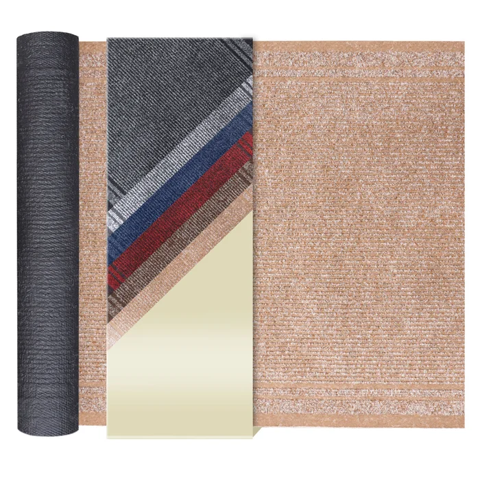 Schmutzfangläufer MALAGA – Beige – 0,66m x 29,50m