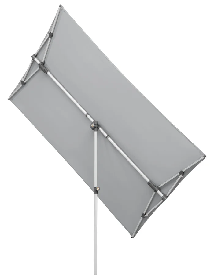 Schneider Novara Balkonschirm 190x140cm silbergrau 758-14