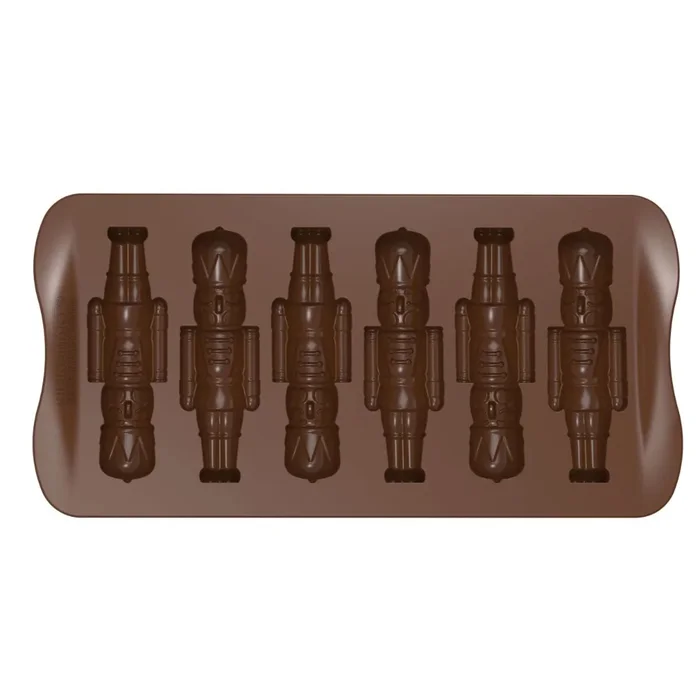 Schokoladenform aus Silikon Silikomart Schiaccianoci [Größe 26x84x14 mm]