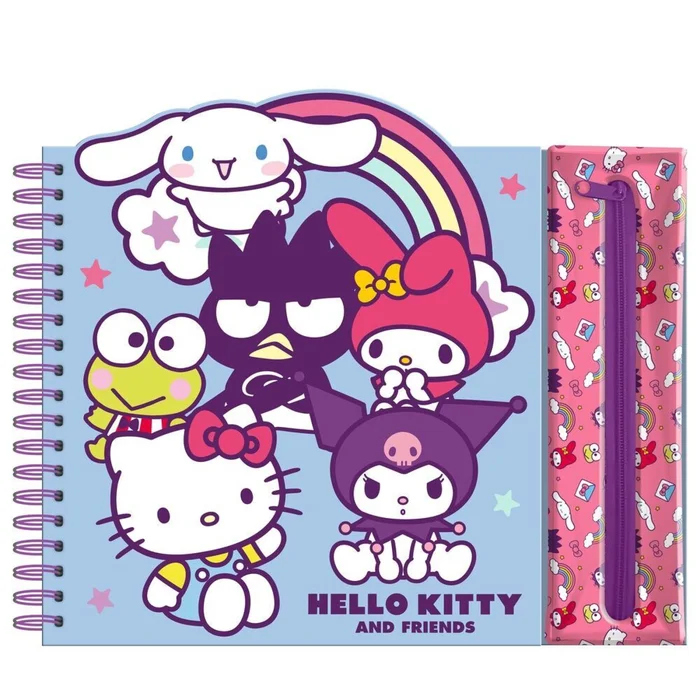 Schreibwarenbox Kids Licensing Hello Kitty and Friends [Größe 27×23,5×0,7 cm]