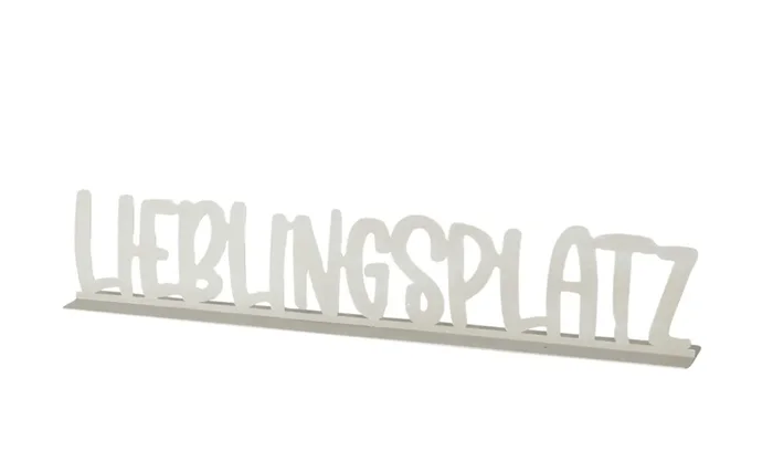 Schriftzug Lieblingsplatz 55 cm