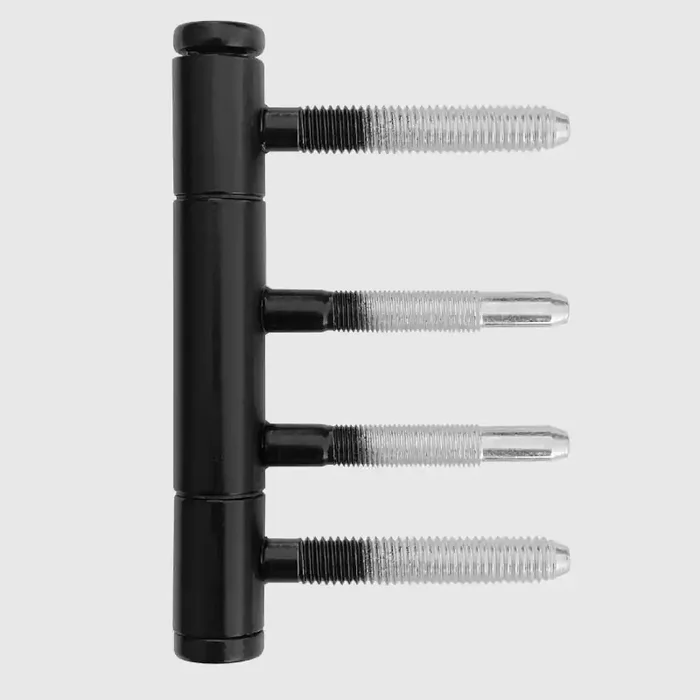 Schwarz – 3-teiliges Türband Schwarzstahl -Optik für Zimmertüren