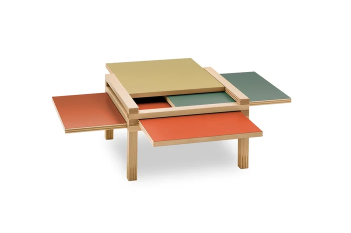 Sculptures Jeux Par4 Couchtisch Entworfen von Bernard Vuarnesson