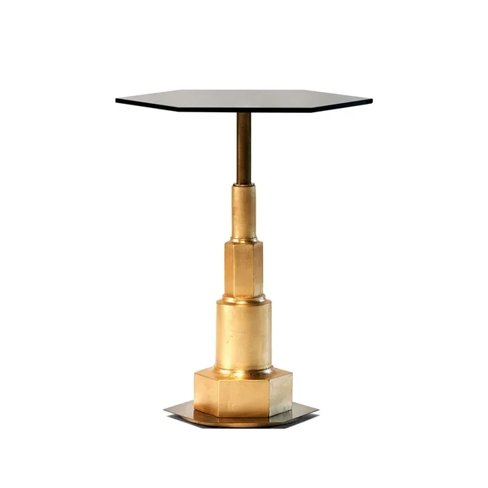 Sechseckiger Beistelltisch KELLY von Marioni LAB