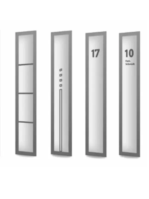 Seitenteil für Stahl-Aluminium Haustür