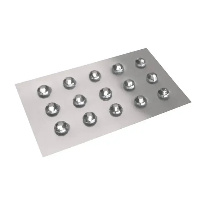 Selbstklebende Kristalle