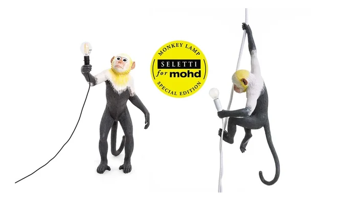 Seletti Monkey Lampe – Limited Edition Entworfen von Marcantonio