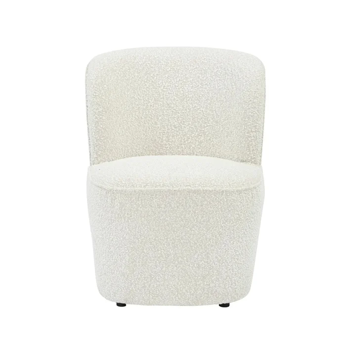 Sessel aus Boucle Zago [Größe 64×65,5×82 cm]