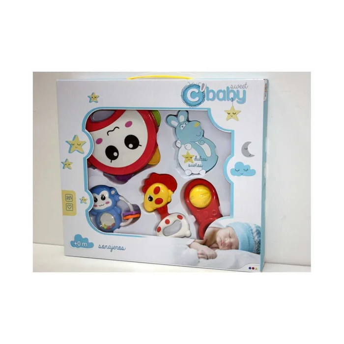 Set aus 4 Rasseln Genérico