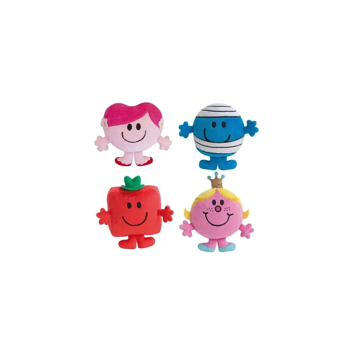 Set mit 4 Plüschtieren Jemini Monsieur Madame [Größe 12 cm]