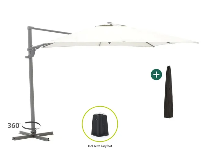 Shadowline Francisco Ampelschirm 300×300 cm