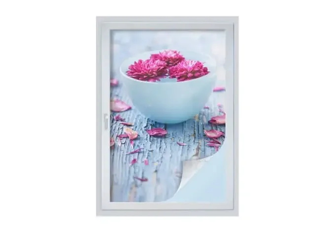 Sichtschutzfolie Wellness Ambiente