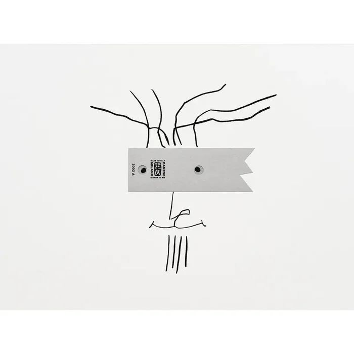 Siebdruck I VOLTI, CINQUE von Mimmo Paladino – Limitierte Auflage – 50x70cm