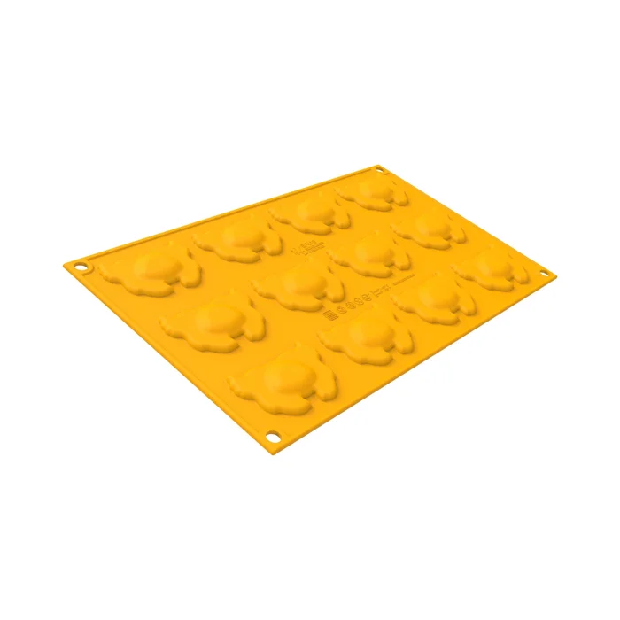 Silikonform Silikomart Granchio 6 [Größe 61x41x7 mm]