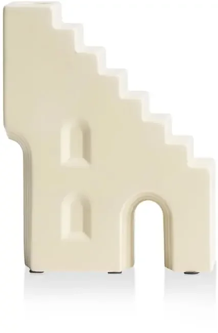 Skala Kerzenhalter H17.6cm – cremefarben