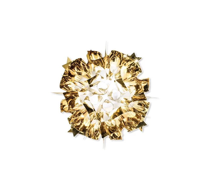 Slamp Veli Mini Deckenleuchte Silber, Gold und Kupfer Entworfen von Adriano Rachele