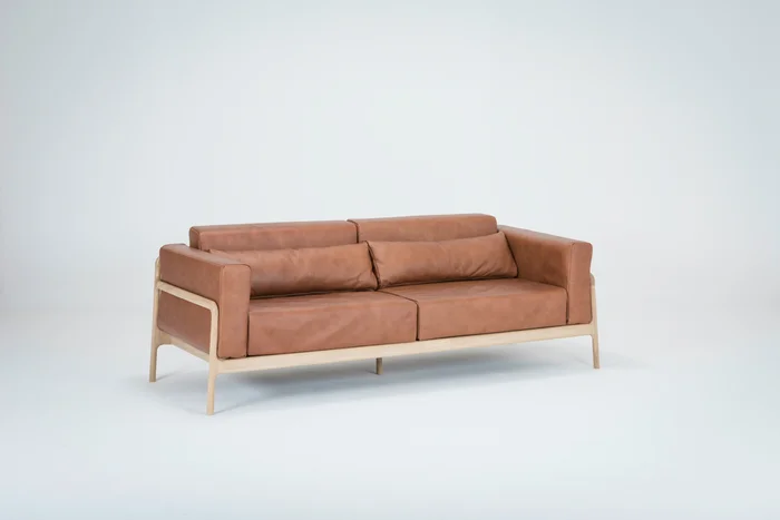 Sofa Fawn, 3-Sitzer, Leder