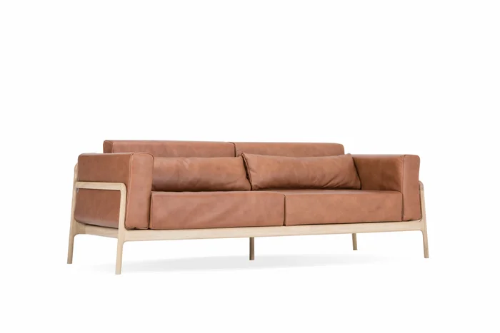 Sofa Fawn, 4-Sitzer, Leder