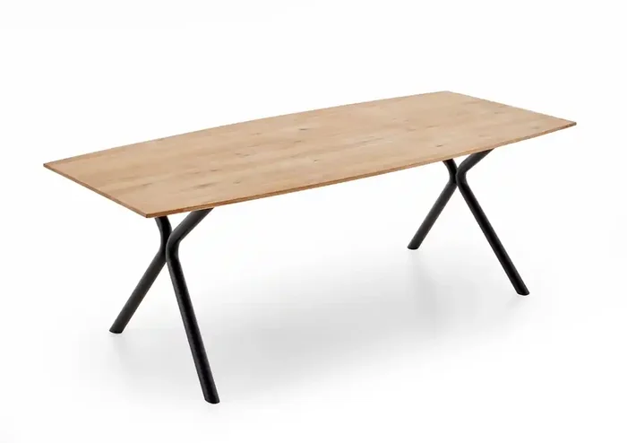 SOFT TABLE Esstisch (Metall schwarz)