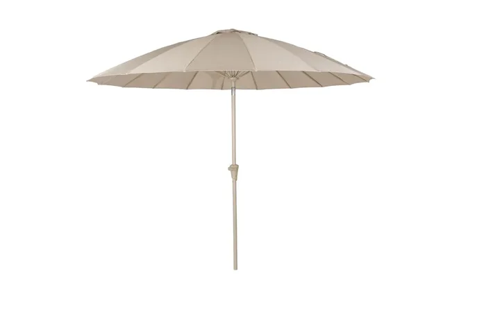 Sonnenschirm Sunbrella Sunshine mit Standfuß Brown Rice