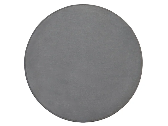 Spiel- und Kinderteppich SITZKREIS | Grau – Rund: 133 cm