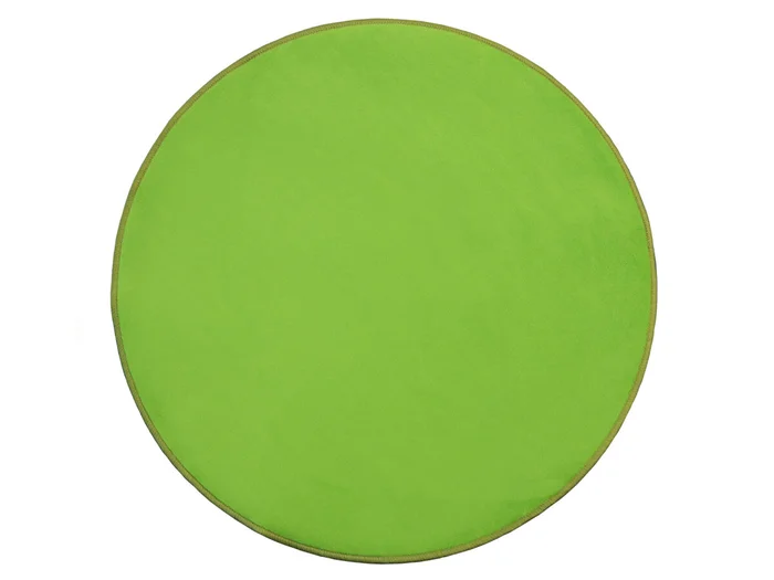 Spiel- und Kinderteppich SITZKREIS | Grün – Rund: 67 cm