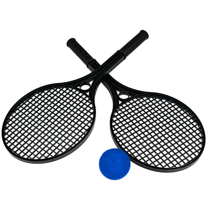 Spiele für draußen Los von 2 Tennisschlägern Lynx Sport [Größe 54 cm]