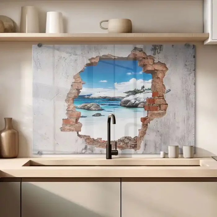 Spritzschutz 3D Optik – Western Cape