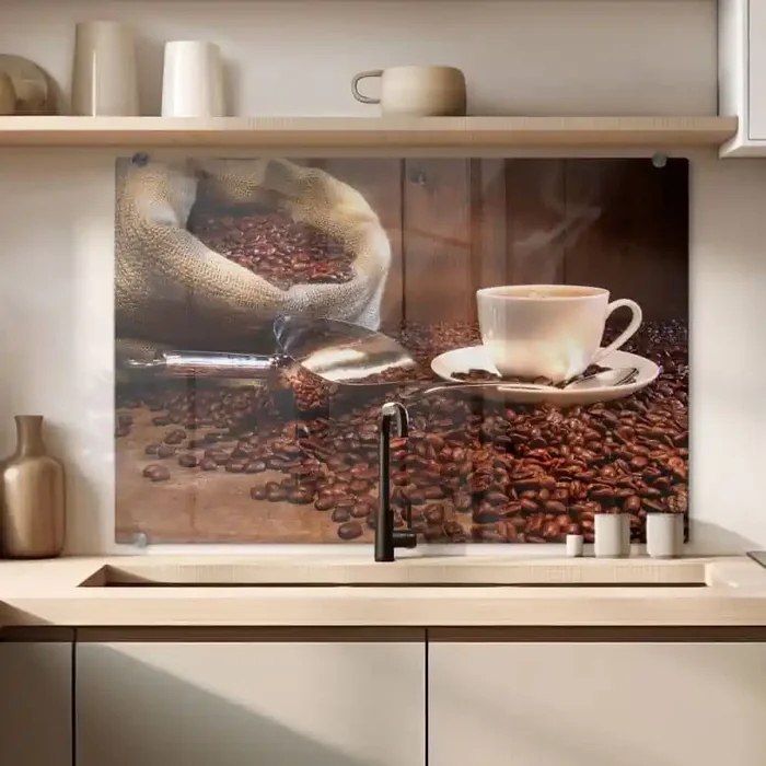 Spritzschutz Kaffeegenuss