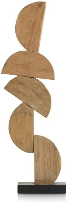 Stacked Dekofigur H77cm – Braun