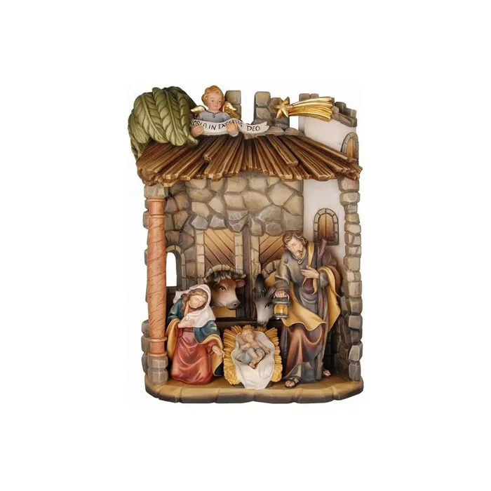 Stall Romantik mit Hl. Familie