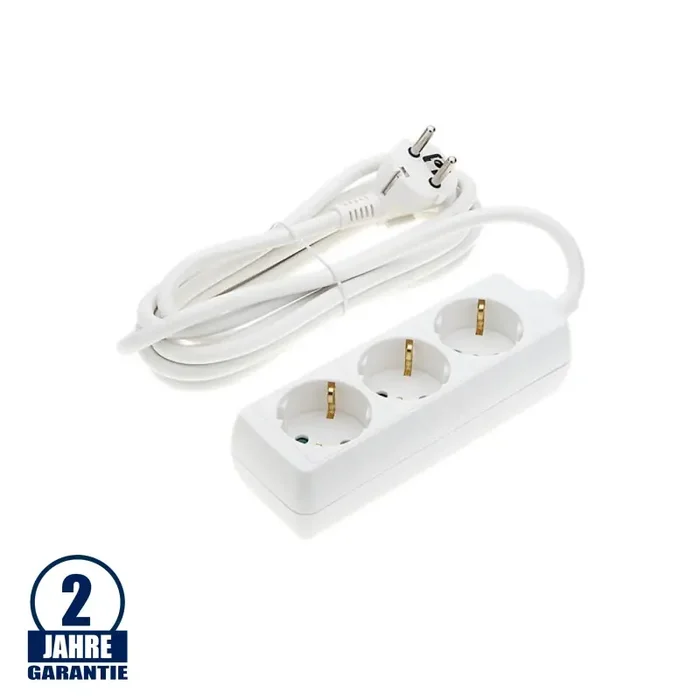 Steckdosenleiste 3-fach 3m Kabel 16A