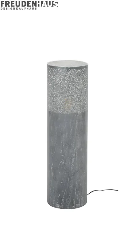 Stehlampe Industrial Zylinder Betonoptik 90 cm