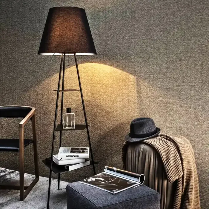 Stehlampe TRI.BE.CA von Marzia und Leo Dainelli für Mogg – Schwarz