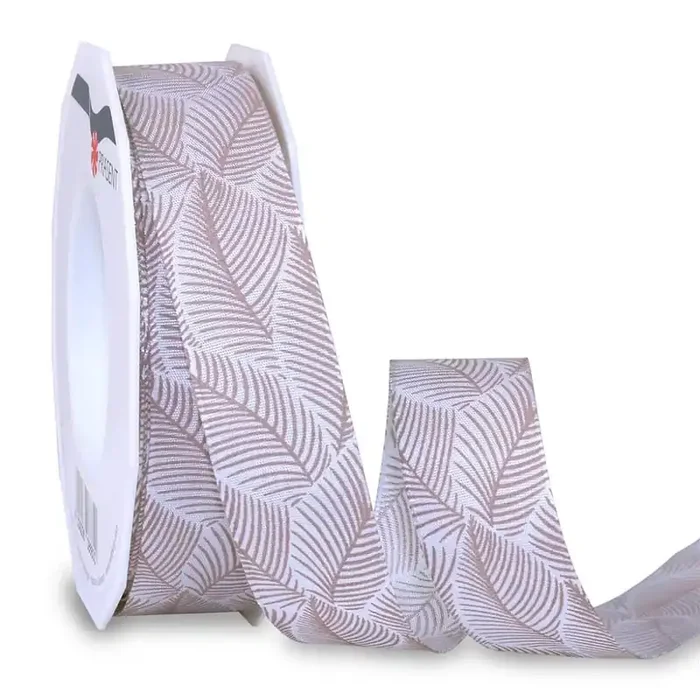 Stoffband Kinderfüße blau