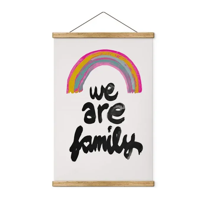 Stoffbild We are family – Treechild