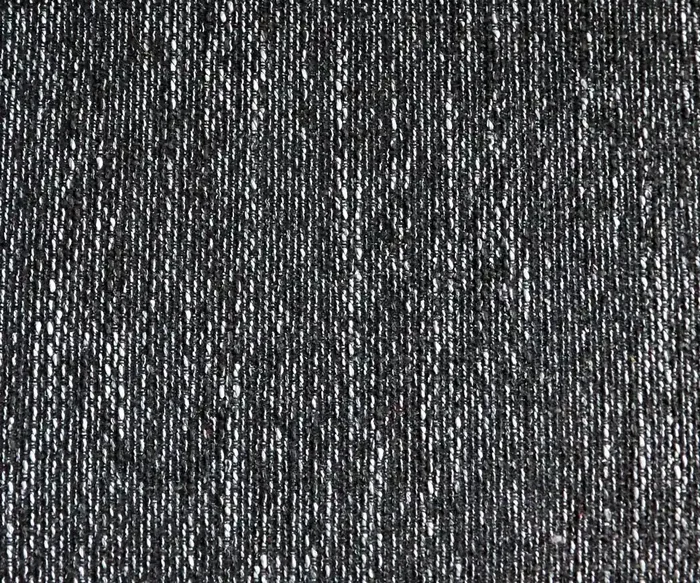 Stoffmuster Effektstoff Schwarz