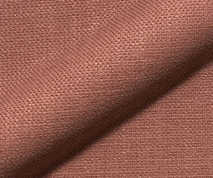 Stoffmuster Flachgewebe Orange