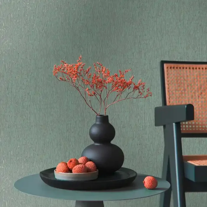 Strukturtapete in Aquamarin – Entspannendes Vlies für frische Räume