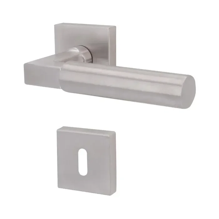 Südmetall Türgriffgarnitur Alaska-R Top Speed Quadro Edelstahl satiniert