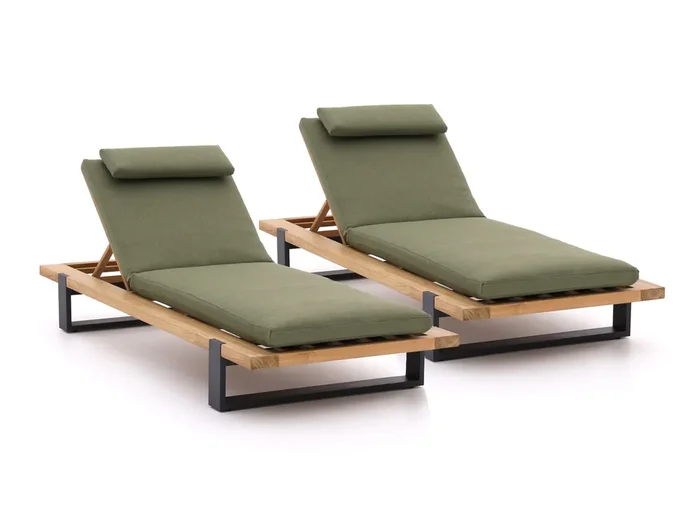 SUNS Nardo Gartenliegen-Set 2-teilig
