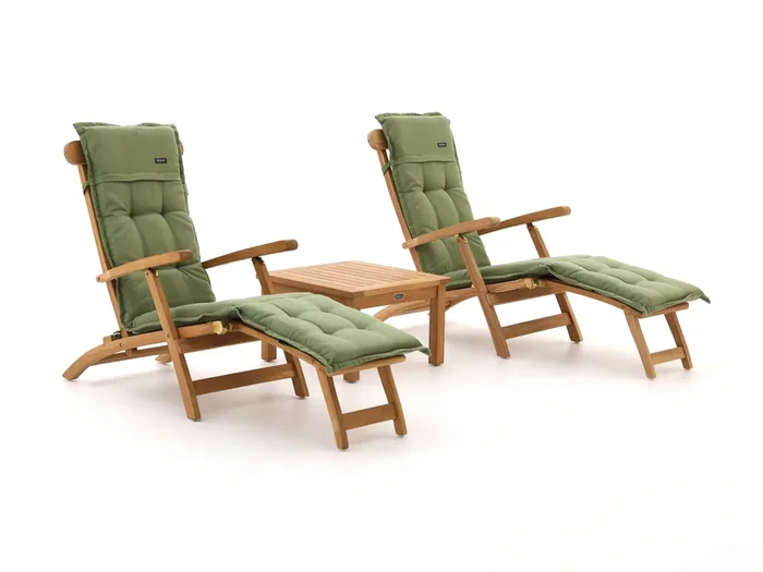 Sunyard Country/Wales 60 cm Deckchair-Set-3-teilig