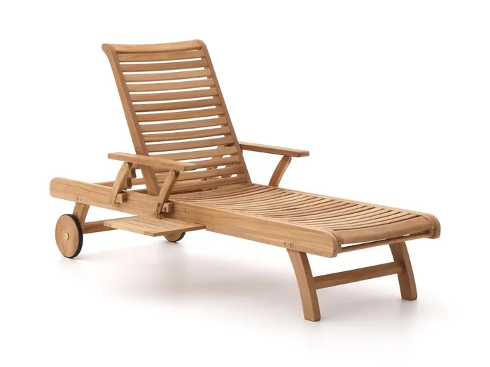 Sunyard Derby Gartenliege mit Rad