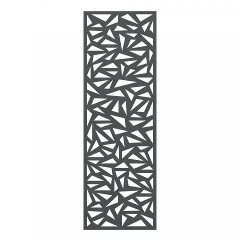 System Designgitter Trigon 2835 anthrazit, 60x180cm