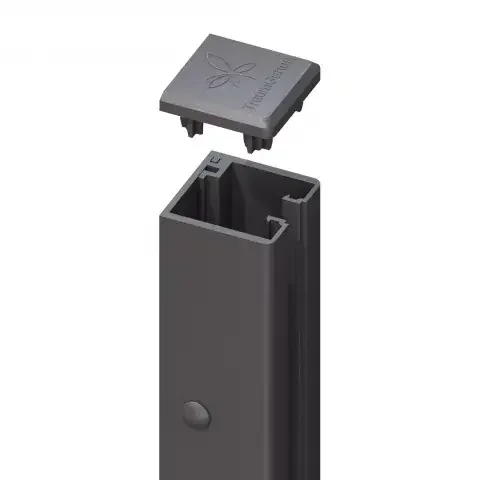 System U-Klemmprofil 2778, anthrazit – 105cm