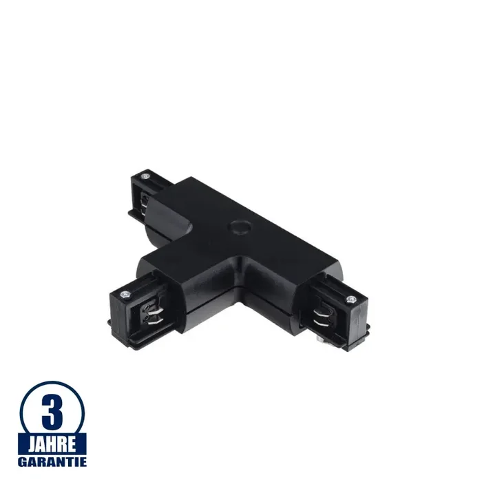 T-Verbinder für 3Ph. Stromschiene Professional Schwarz