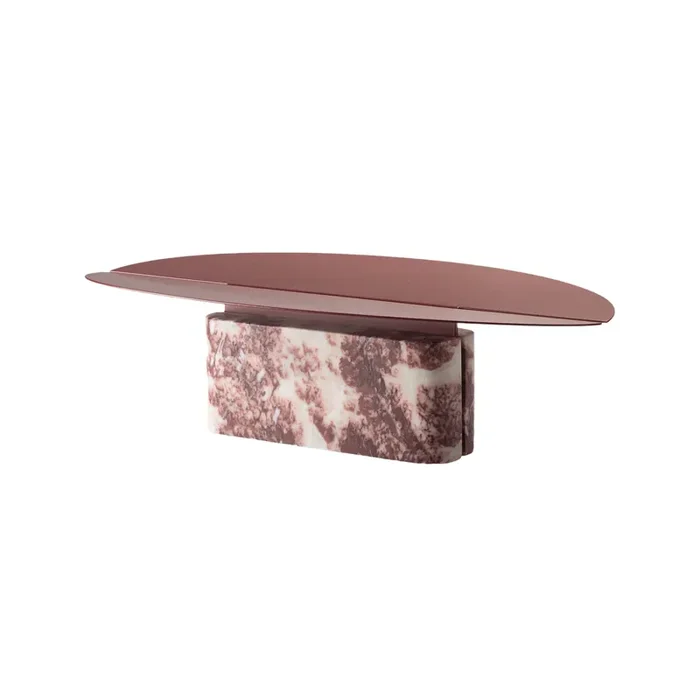 Tafelaufsatz aus Marmor und Stahl ORIGINE von Alessandra Grasso für Kimano – Anthrazit