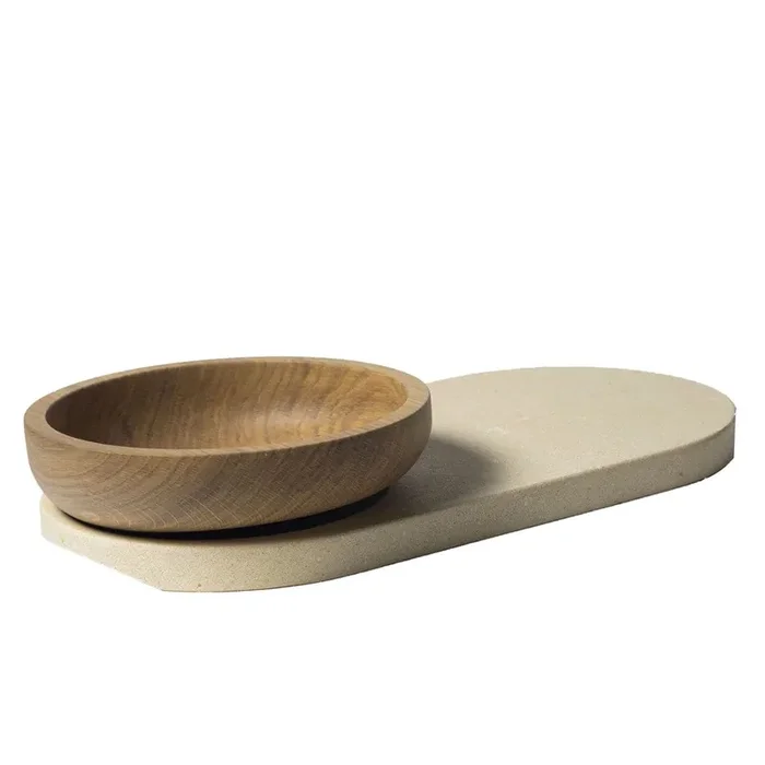 Tafelaufsatz PROIEZIONE aus Marmor